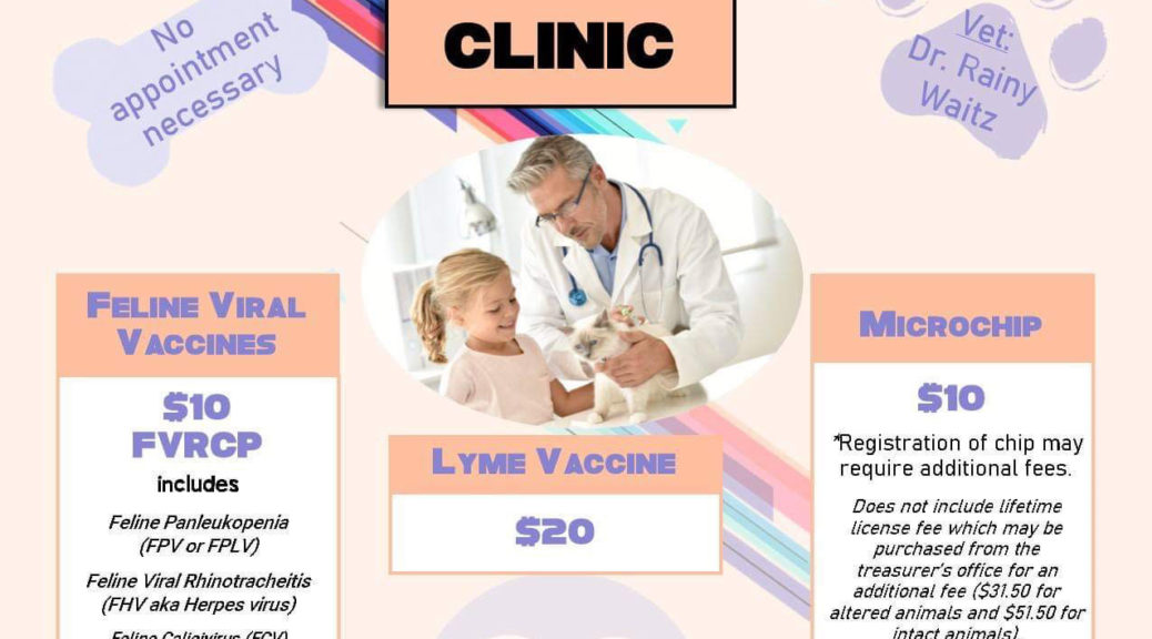 March Vaccine Clinic
